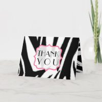 Zebra-Druck u. Rosa danken Ihnen zu kardieren