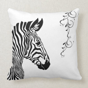 Zebra-Druck-Wurfkissen Kissen