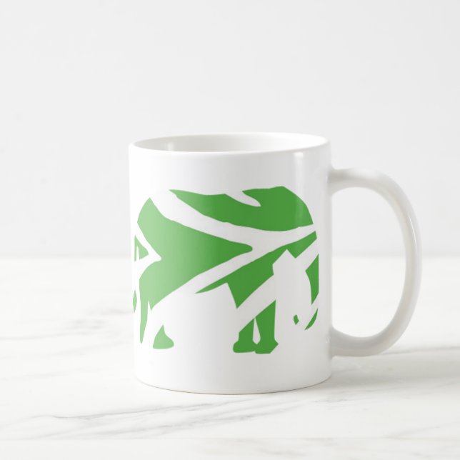 ZEBRA ELEPHANT TASSE (Rechts)