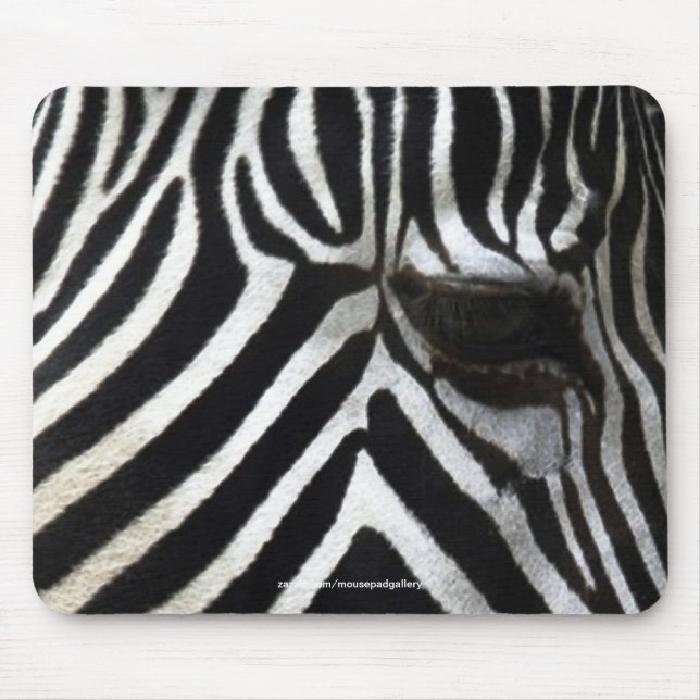 Zebra Eye African Horse Wildlife Mousepad (Vorne)
