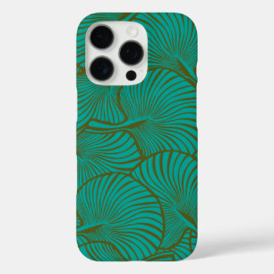 Zebra Fan Palm Hawaiian Tropical Jade Green iPhone 16 Pro Hülle
