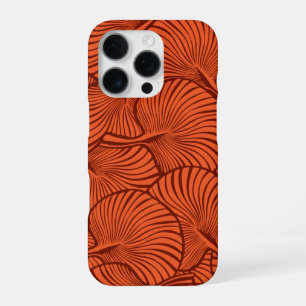 Zebra-Fanpalme Hawaiian Tropical Orange iPhone 16 Pro Hülle