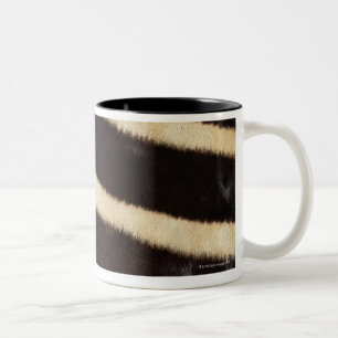 Zebra-Fell Zweifarbige Tasse