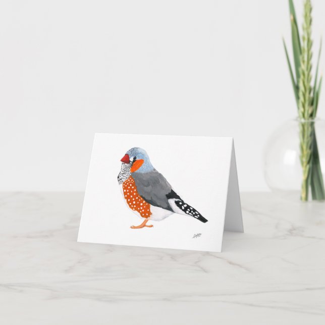 Zebra Finch (Vorderseite)