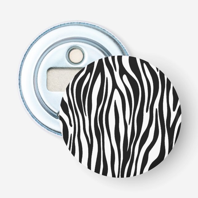 Zebra Flaschenöffner (Vorderseite)