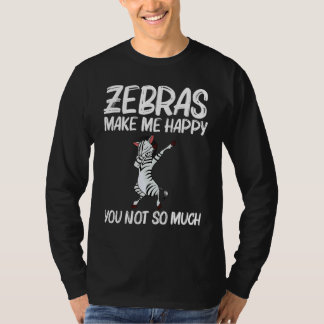 Zebra For Men Women African Zoo Animal 1 T-Shirt