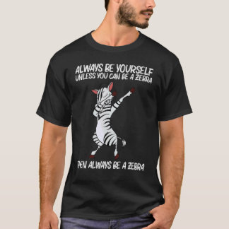 Zebra For Men Women African Zoo Animal  5 T-Shirt