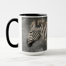 Zebra Fotografie Moderne Wasserfarbe
