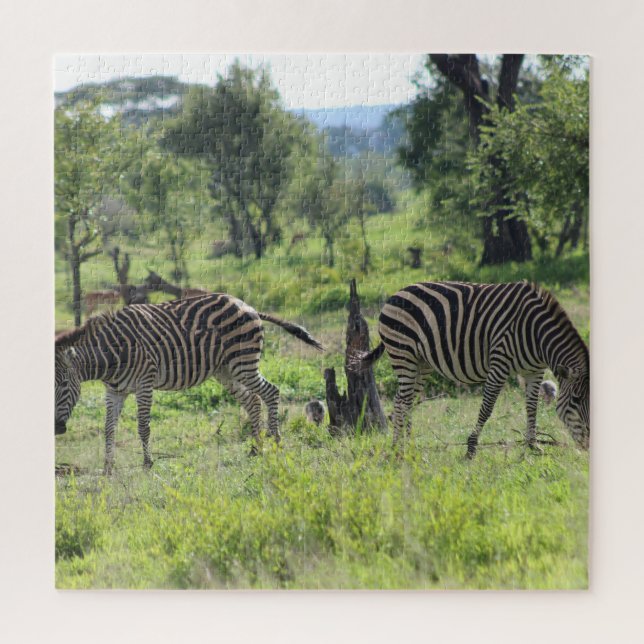 Zebra Freunde Puzzle (Vertikal)