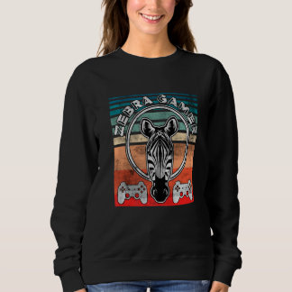 Zebra-Gamer kann dich nicht hören. Ich bin beim Ga Sweatshirt