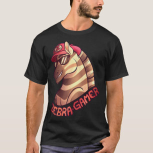 Zebra Gamer Offiziell Zebra Gamer T-Shirt