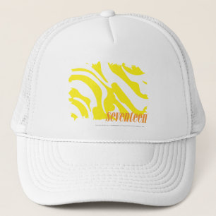 Zebra-Gelb 2 Truckerkappe