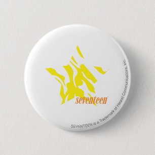 Zebra-Gelb 3 Button