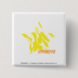 Zebra-Gelb 3 Button