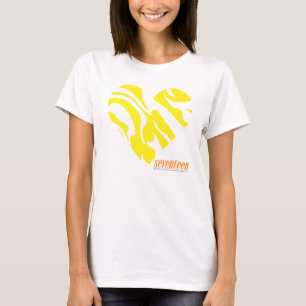 Zebra-Gelb 4 T-Shirt