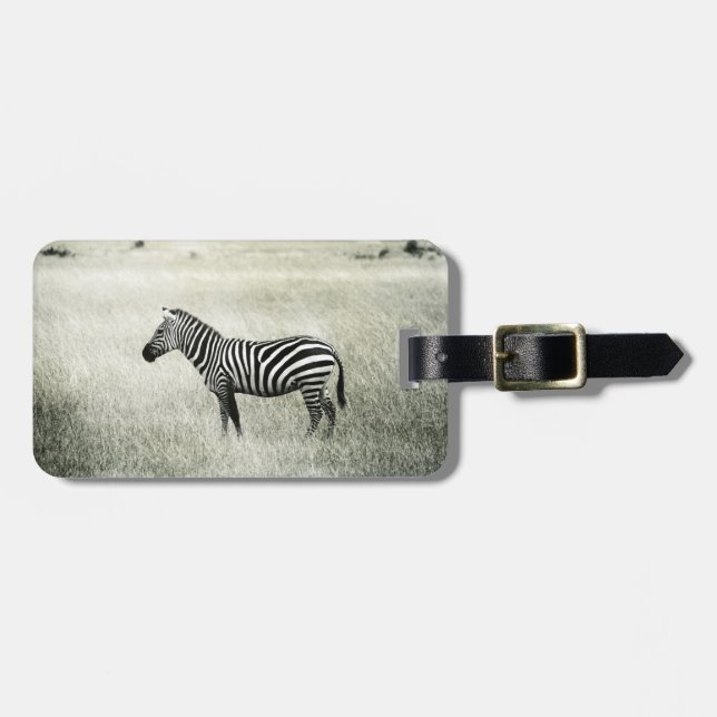 Zebra Gepäckanhänger (Vorderseite horizontal)