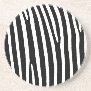 Zebra Getränkeuntersetzer