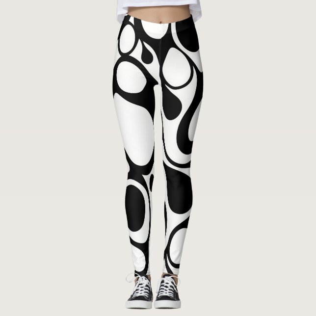 Zebra gone wrong Leggings (Vorderseite)