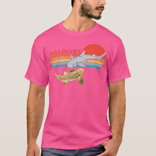 Zebra-Hai Malediven-Tauchen T-Shirt