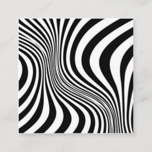 Zebra-Haut-Druck-Textur-Muster-88488 Quadratische Visitenkarte