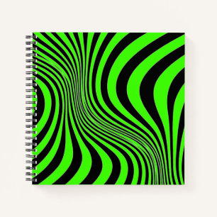 Zebra-Haut-Druck-Textur-Muster Notizbuch