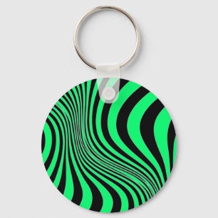 Zebra-Haut-Druck-Textur-Muster Schlüsselanhänger