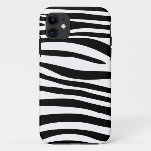 Zebra-Haut (schwarz, weiß) Case-Mate iPhone Hülle