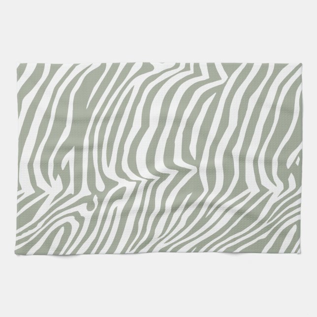 Zebra-Hautmuster Küchentuch (Horizontal)