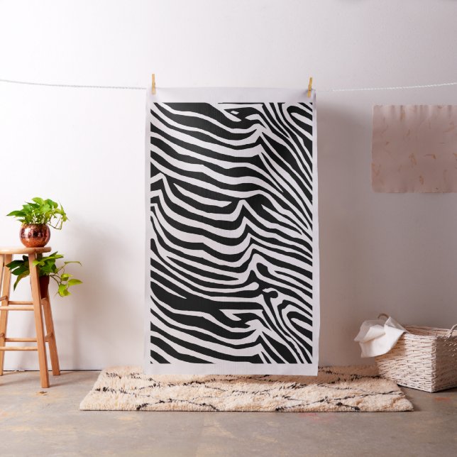 Zebra-Hautmuster Stoff (Beispiel)