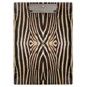 Zebra-Hautmuster-Zwischenwand Klemmbrett