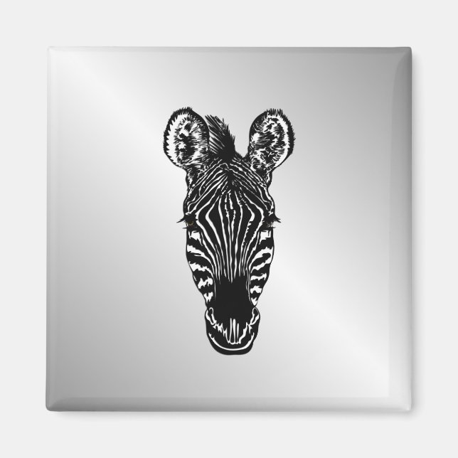 Zebra Head auf Silver Magnet (Vorne)