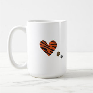 Zebra-heart Kaffeetasse