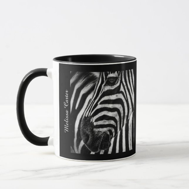 Zebra Illusion Tasse (Links)