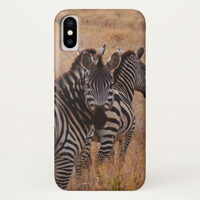 Zebra in Kenia Case-Mate iPhone Hülle (Rückseite)