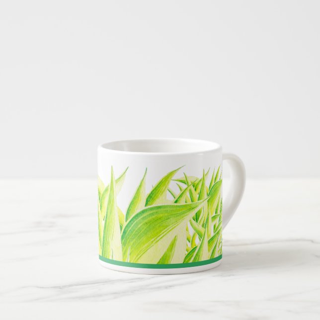 Zebra Iris auf einer Espresso-Tasse Espressotasse (Vorderseite Rechts)