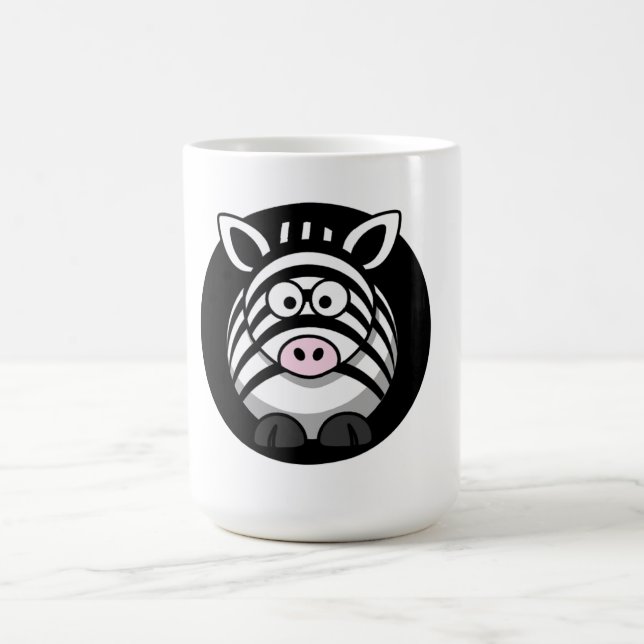 Zebra Kaffeetasse (Mittel)