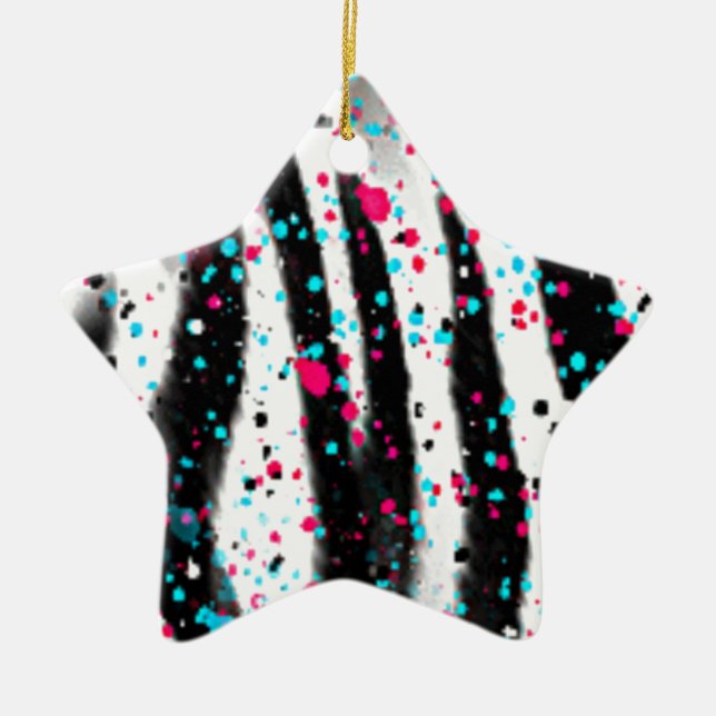 Zebra Keramikornament (Vorne)