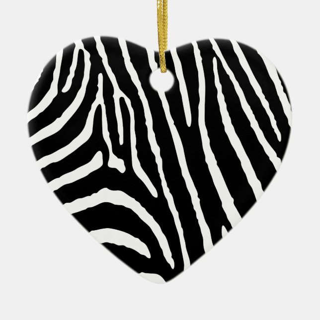 Zebra Keramikornament (Vorne)