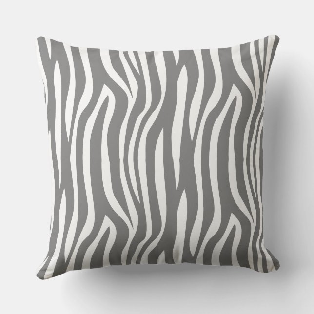 Zebra Kissen (Rückseite)