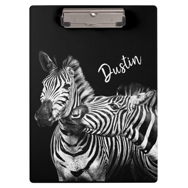 Zebra Klemmbrett (Vorderseite)