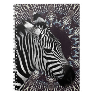 Zebra-Kunst-Notizbuch Notizblock