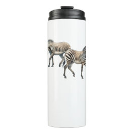 Zebra Leak Proof Thermal Tumbler Thermosbecher