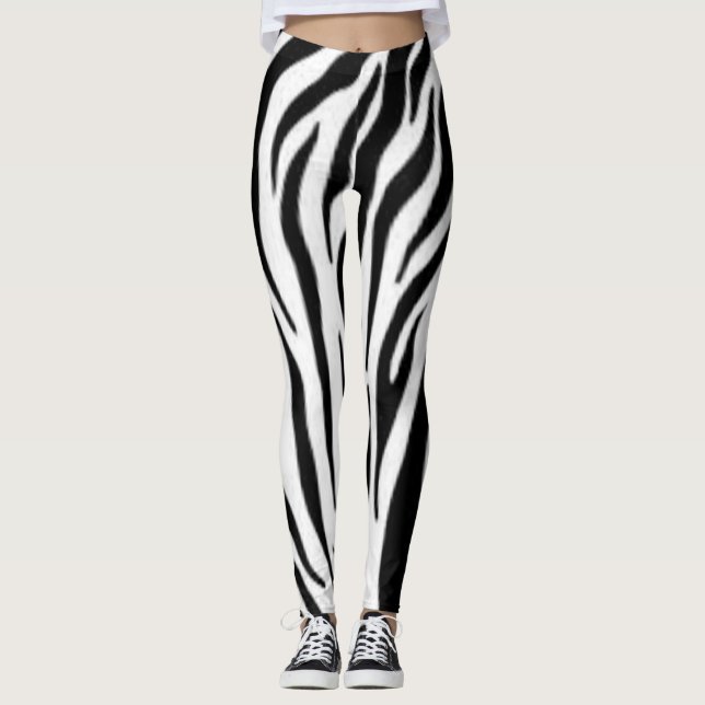 Zebra Leggings (Vorderseite)