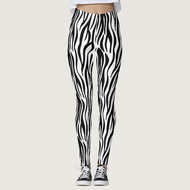 Zebra Leggings (Vorderseite)