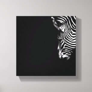 Zebra Leinwand Art