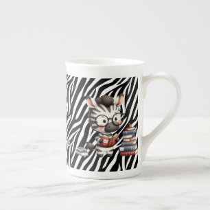 Zebra-Lesebücher. Prozellantasse