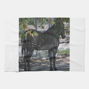 Zebra-Liebe Küchentuch
