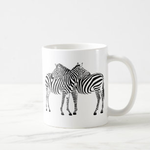 Zebra-Liebe Tasse