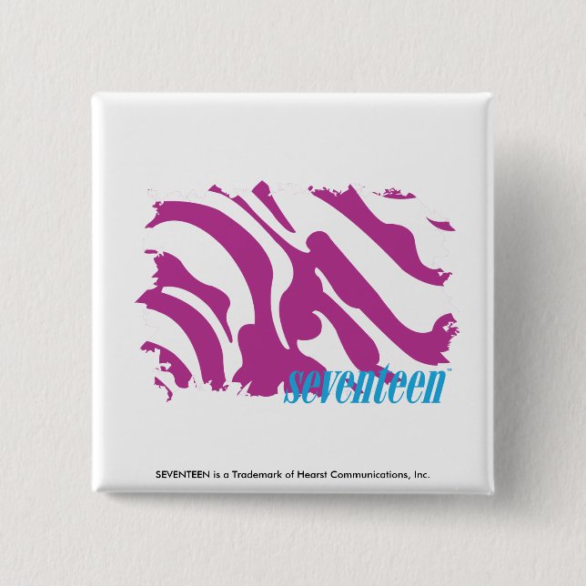 Zebra lila 3 button (Vorderseite)