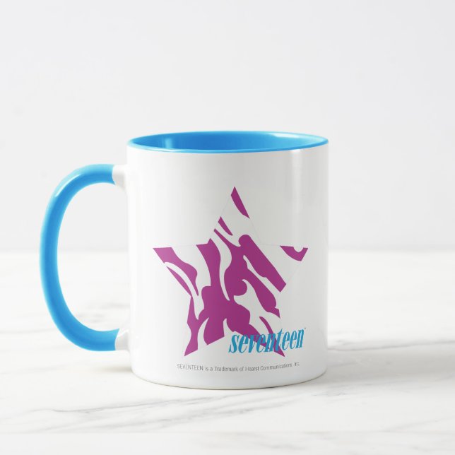Zebra lila 4 tasse (Links)
